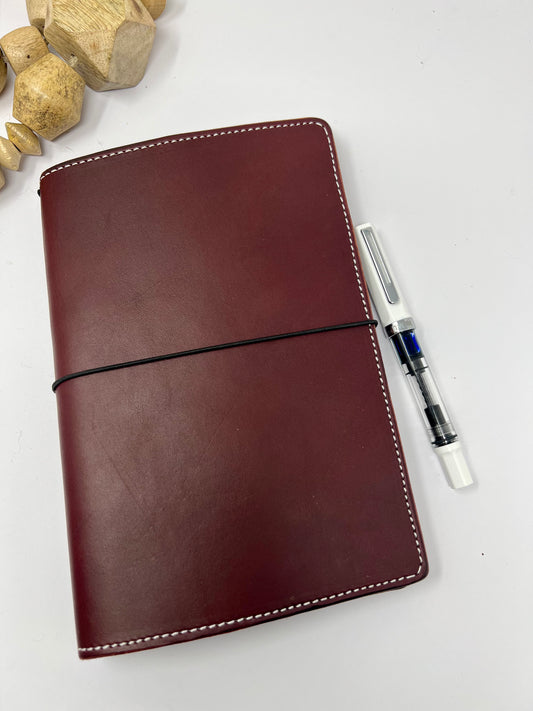 Full Grain Leather Padfolio A5 Journal