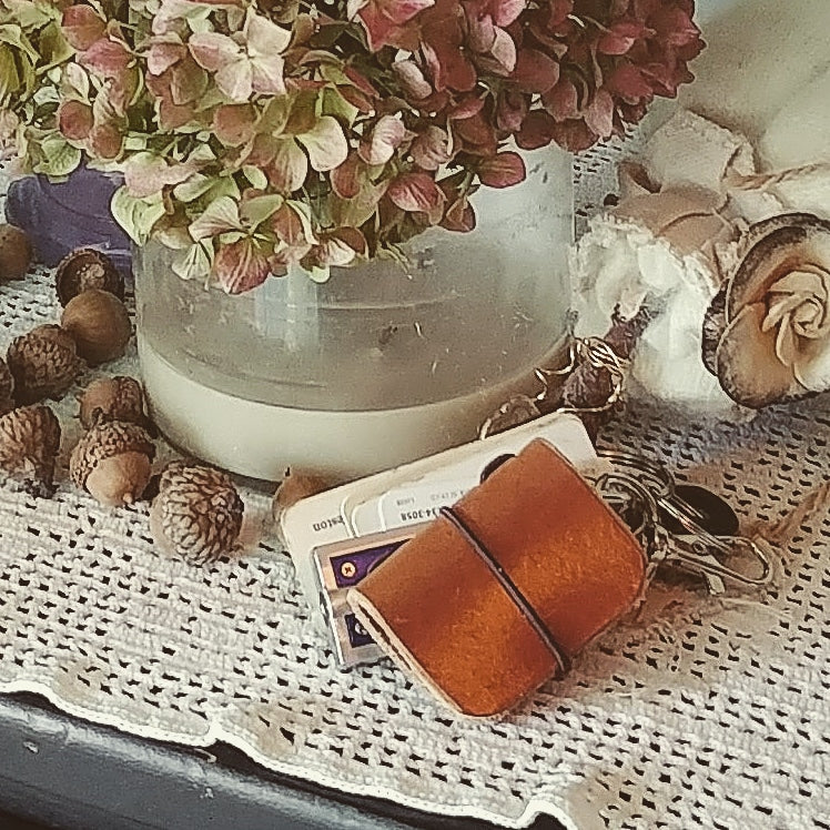 Tiny Traveler's Notebook Backpack Tag or Keychain