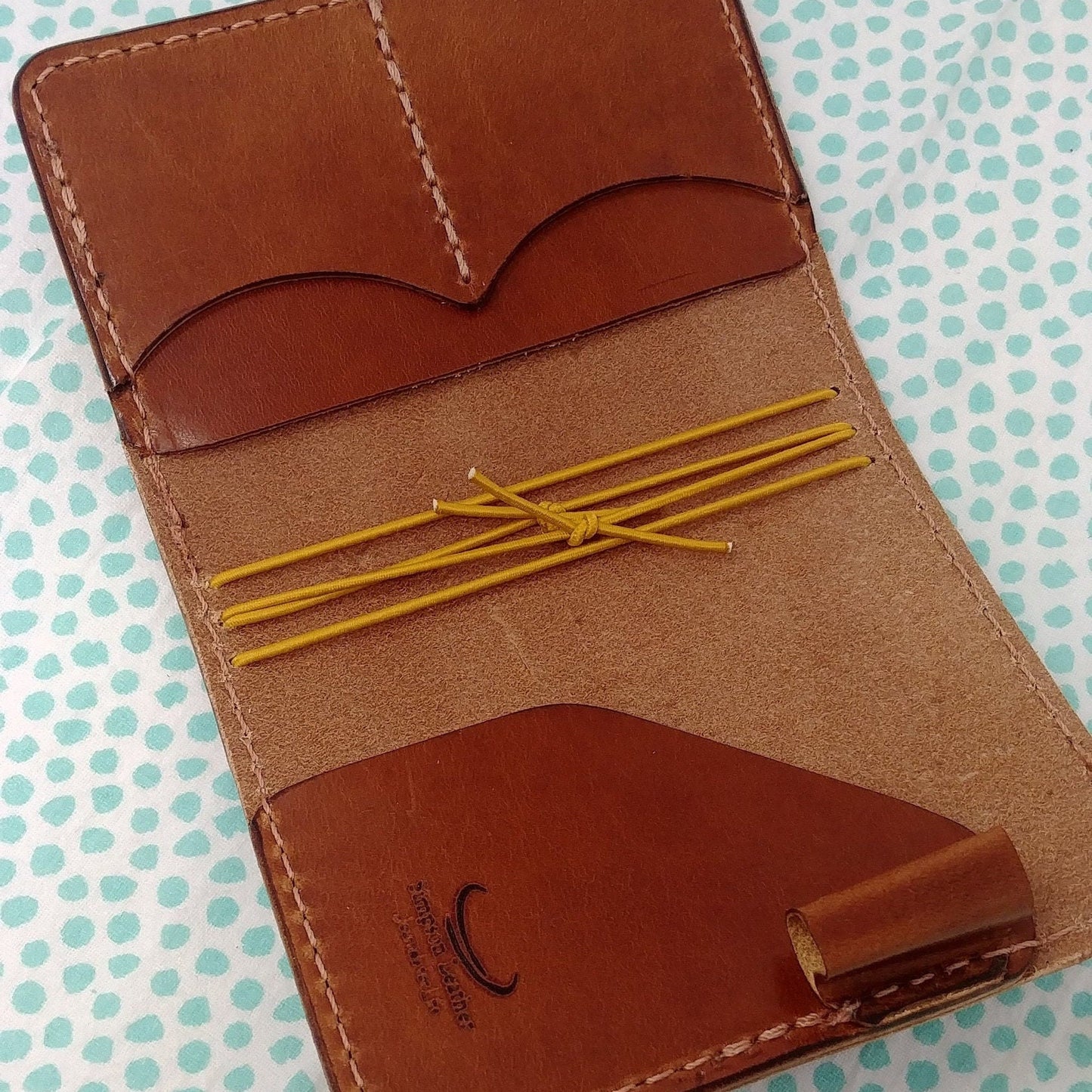 Passport Cover, Passport Traveler's Notebook, *Pick Your Finish* Full-Grain Leather, 5-3/8" x 8.5" (open flat)