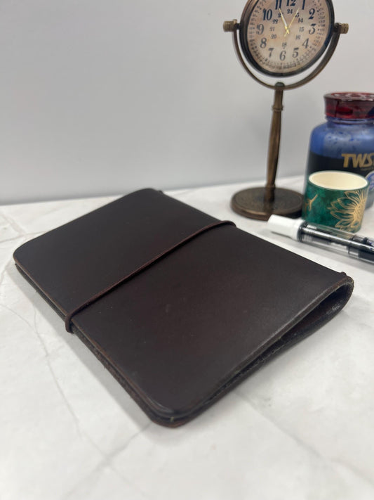 Ready-to-Ship, Classic Pocket, Dark Brown Leather Traveler's Notebook