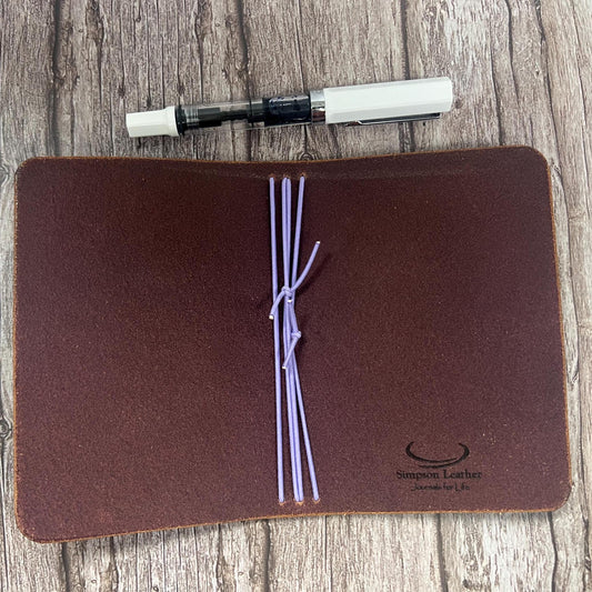 Ready-to-Ship, Classic Pocket, Burgandy Leather Traveler's Notebook