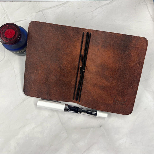 Ready-to-Ship, Classic Pocket, Cherry Leather Traveler's Notebook