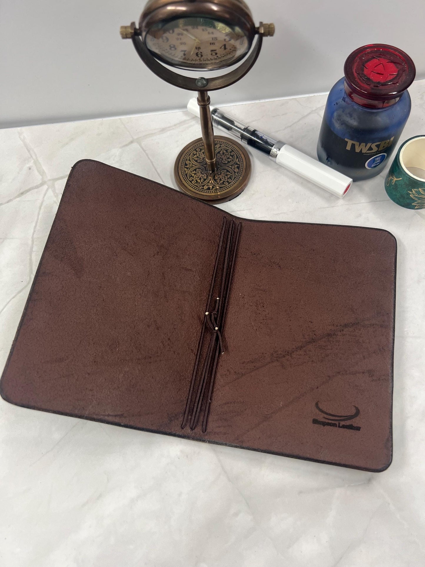 Ready-to-Ship, Classic Pocket, Dark Brown Leather Traveler's Notebook