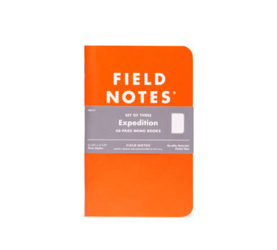 Field Notes: Expedition, Waterproof Paper, 3 Pack