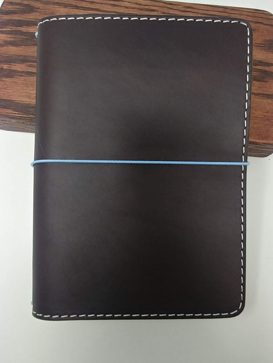 A5 *Pick Your Finish*Full Grain Leather Journal Cover Traveler's Notebook, Varieties Available! Inserts NOT Included