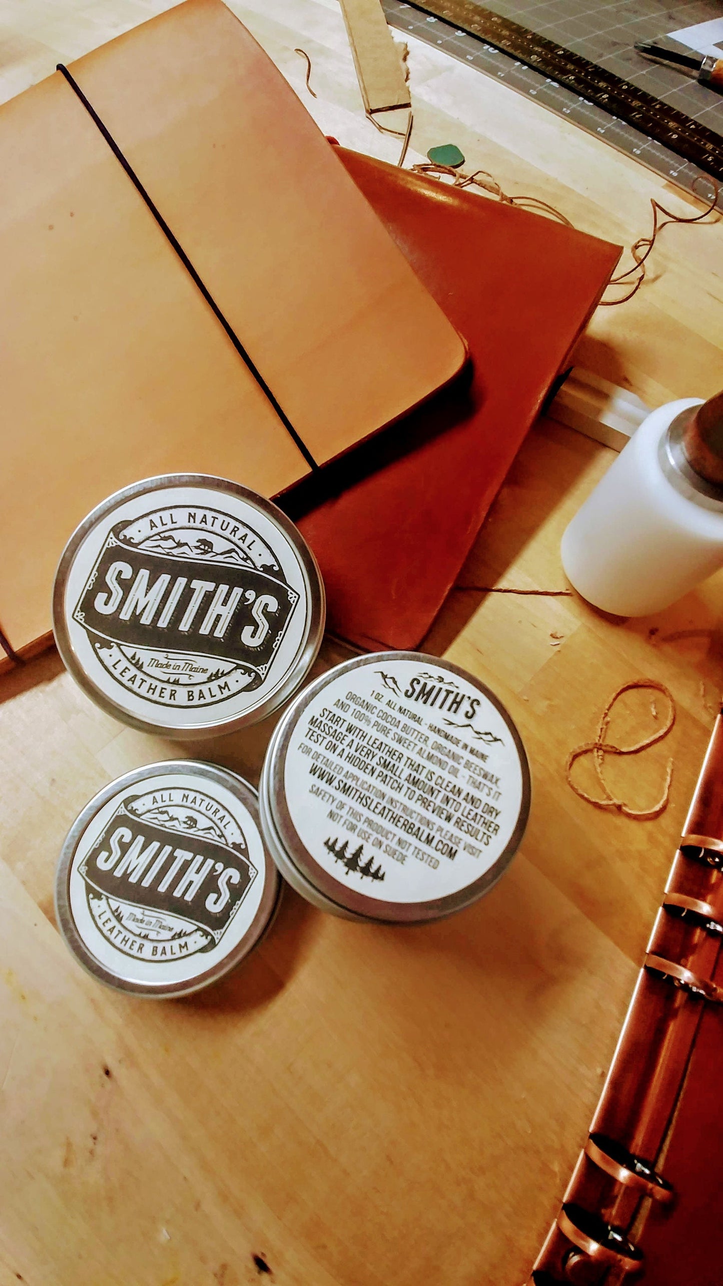 Smith's Leather Balm | 100% Natural Leather Conditioner