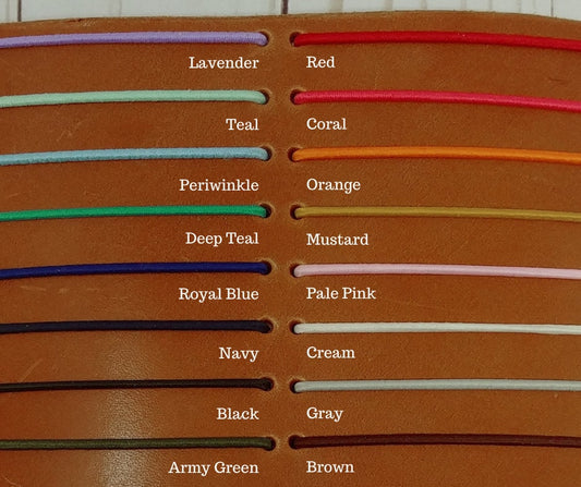 Elastic String, Replacement Strings for Traveler's Notebooks (2mm)