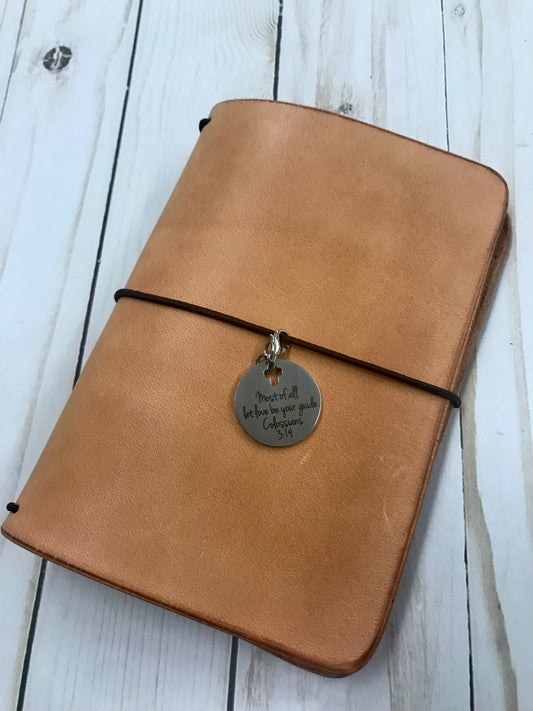 Encouragement TN Charm | Planner Dangle Charm | Bracelet Charm | Pair of Birds | Support Charm | Traveler's Notebook Charm