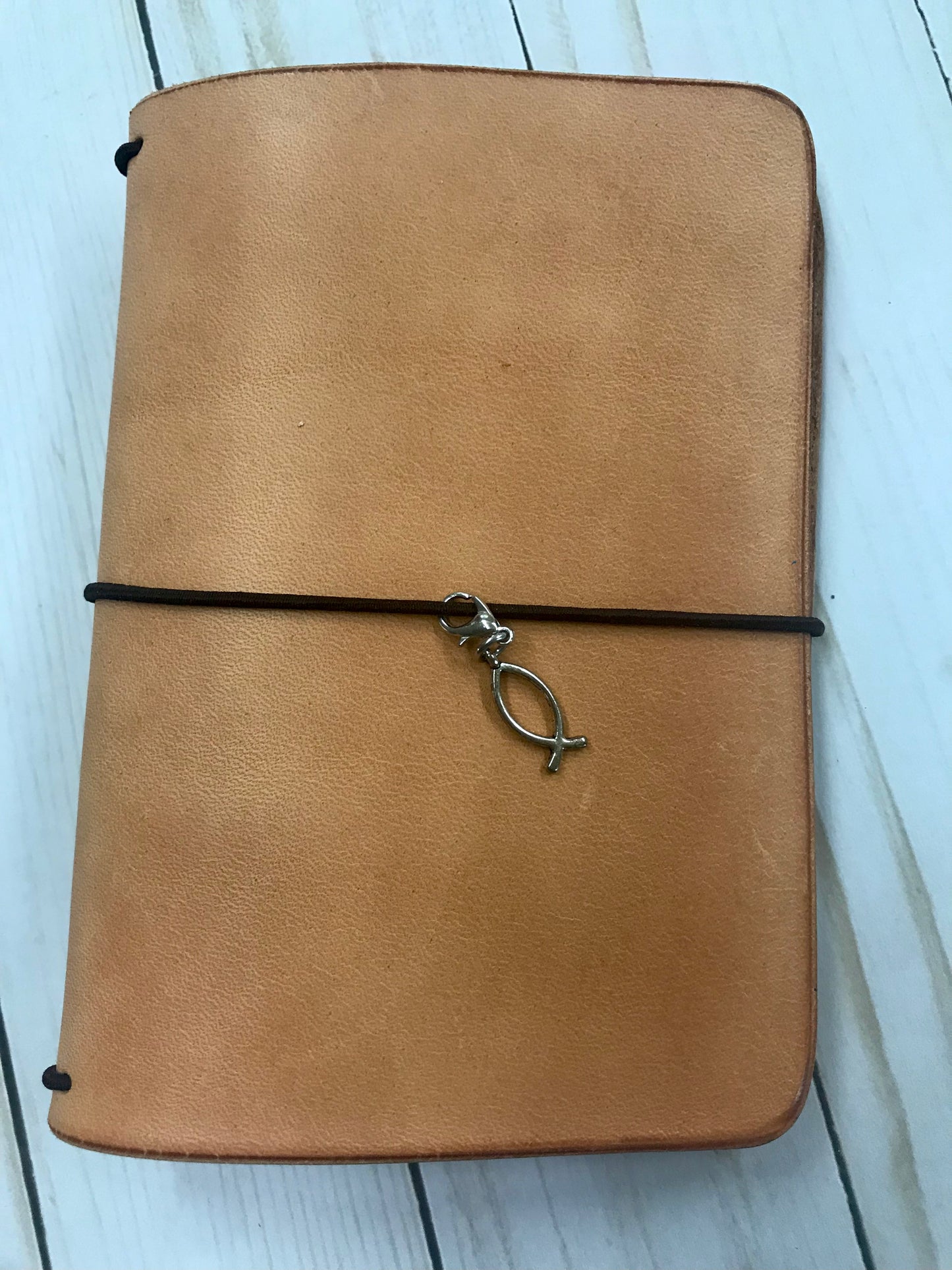 Ichthys TN Charm | Planner Dangle Charm | Bracelet Charm | Support Charm | Traveler's Notebook Charm