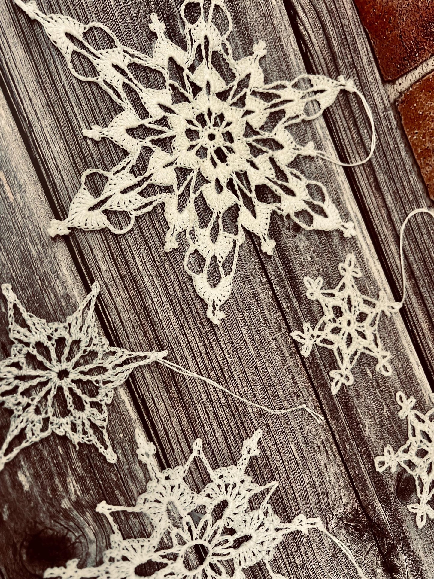 Crochet Snowflake, Lace Snowflake, Handmade