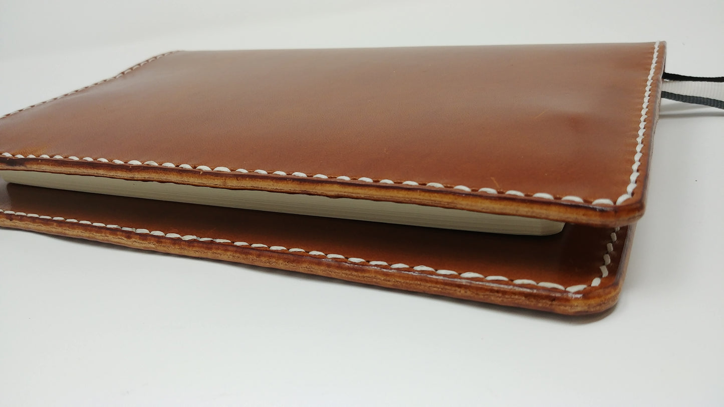 Stitched Saddle Brown Harness Folio