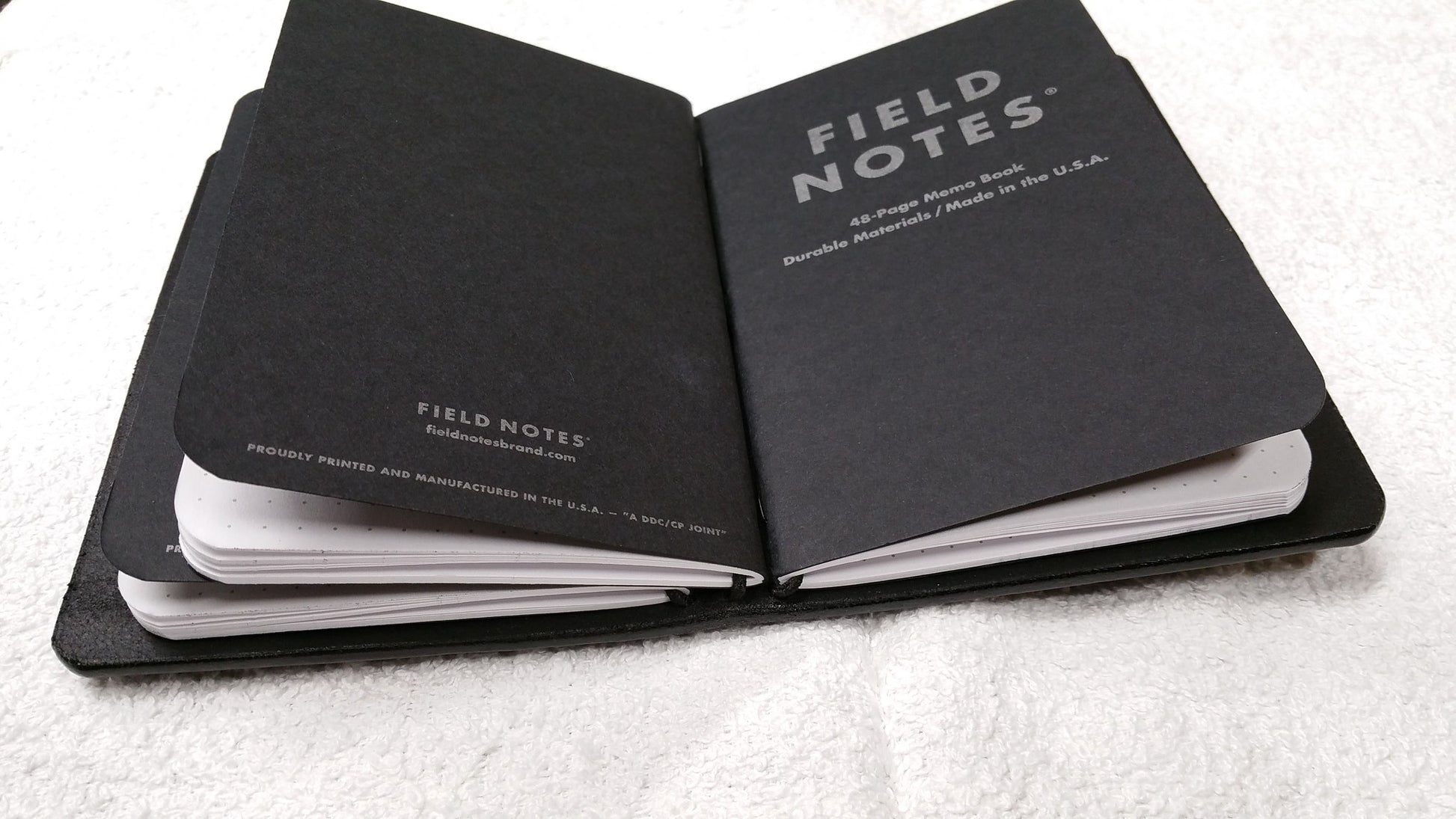 Field Notes  Pitch Black Notebook - Ruled or Dot-Graph