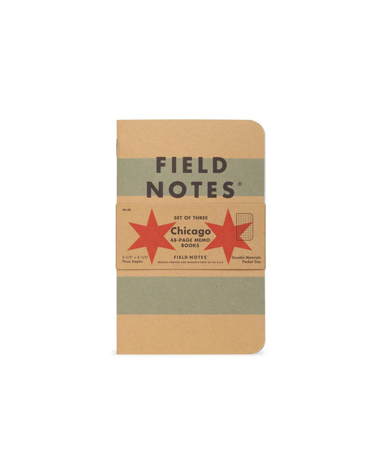 Field Notes: Chicago, 3 pack