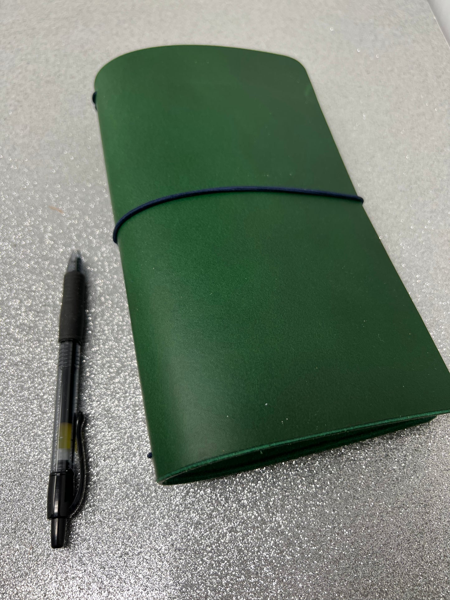 Midori Regular TN, Evergreen Bridle Traveler’s Notebook, Bullet Journal Cover