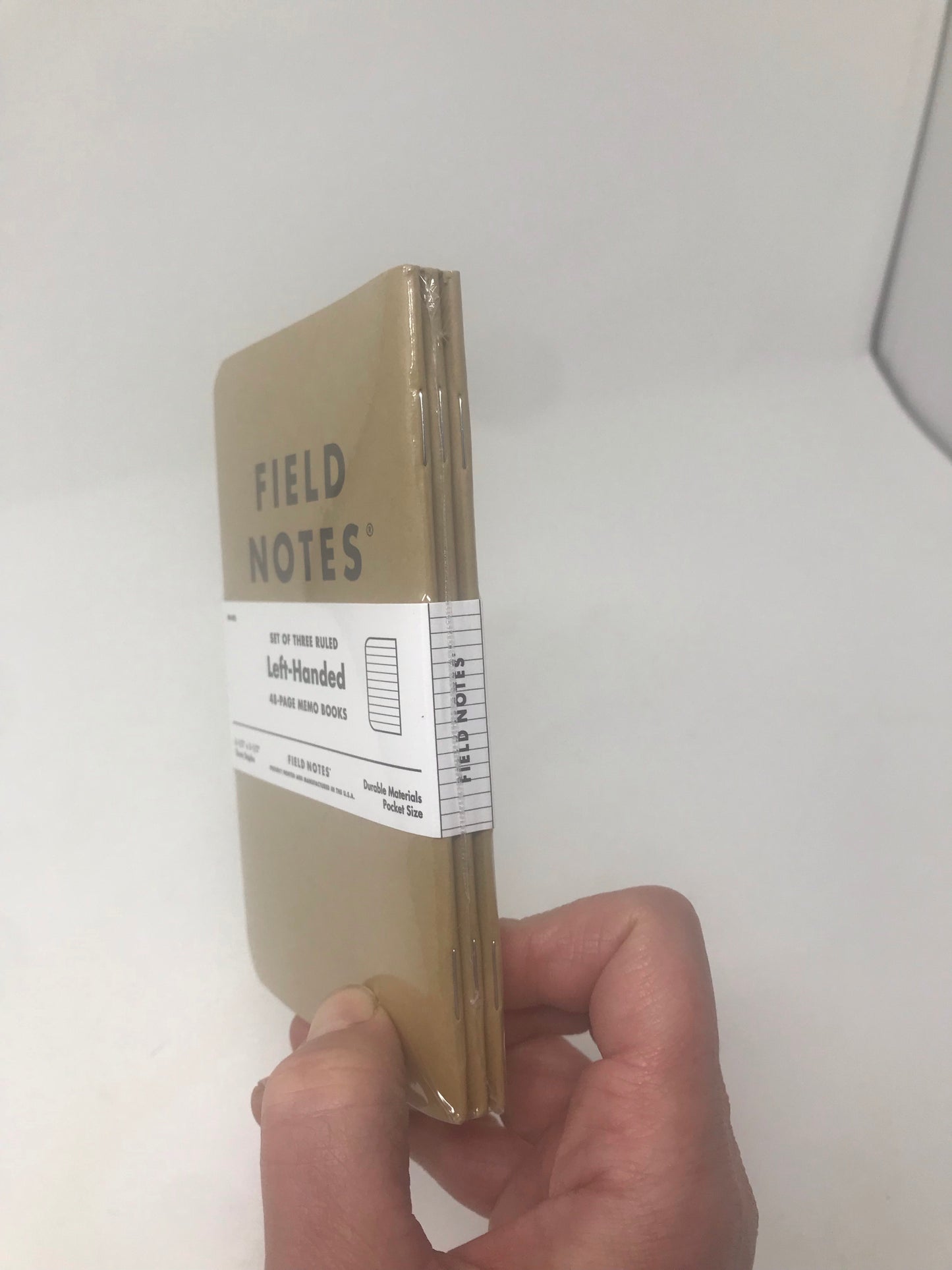 Field Notes: Left-Handed Notebooks, set of 3