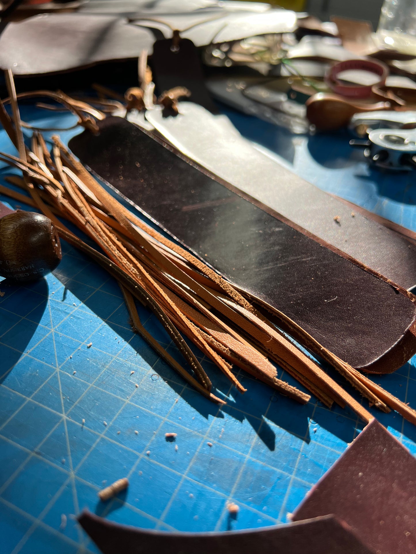 Leather Bookmark | Customize! quotes, logos, verses