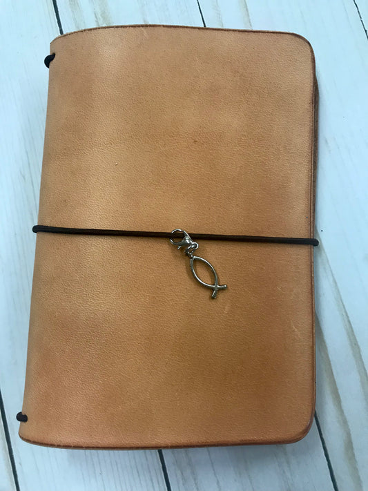 Ichthys TN Charm | Planner Dangle Charm | Bracelet Charm | Support Charm | Traveler's Notebook Charm